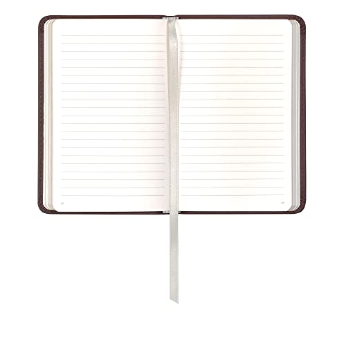 Leatherpress Classic Leather Notebook Writing Journal, Softcover, Narrow Ruled, Table of Contents and Numbered Pages - Image 2
