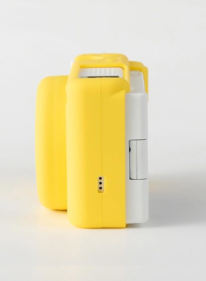 Pocoukate Case for Sony ZV-1F, ZV-1 II/ZV-1M2 Vlog Camera, ZV1F Camera Silicone Cover, Anti-Scratch Slim Fit Soft with ZV1 F Screen Protector- Yellow Skin - Image 2