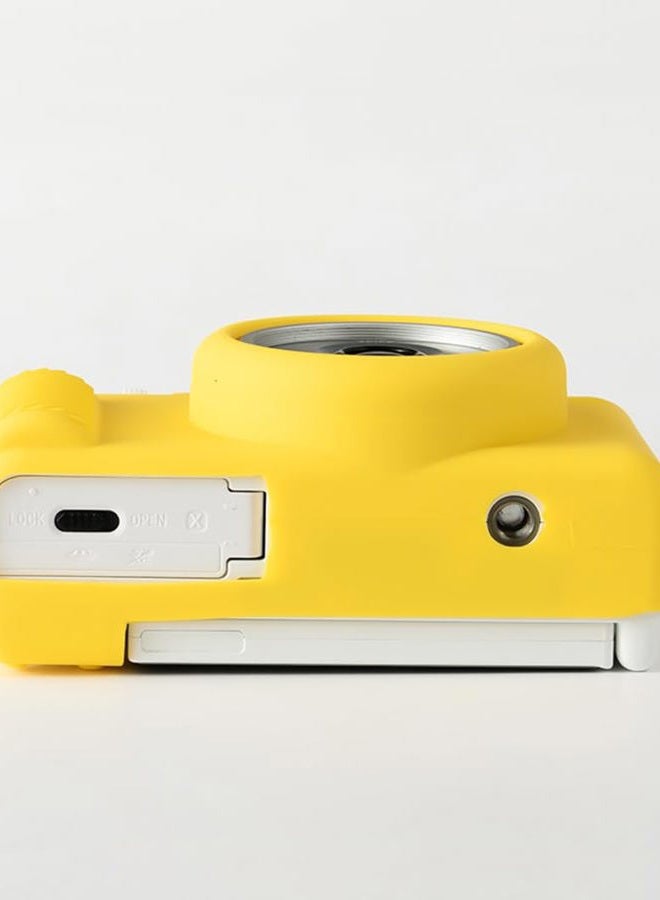 Pocoukate Case for Sony ZV-1F, ZV-1 II/ZV-1M2 Vlog Camera, ZV1F Camera Silicone Cover, Anti-Scratch Slim Fit Soft with ZV1 F Screen Protector- Yellow Skin - Image 4
