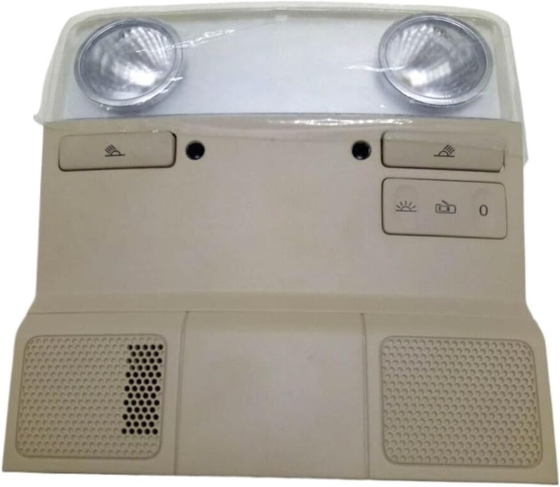 DEMULAX Beige Red Dome Light for Cars - Image 1