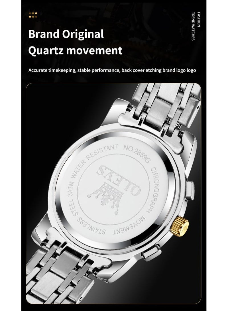 أوليفز ساعات مقاومة للماء للرجال 2859 - Image 4