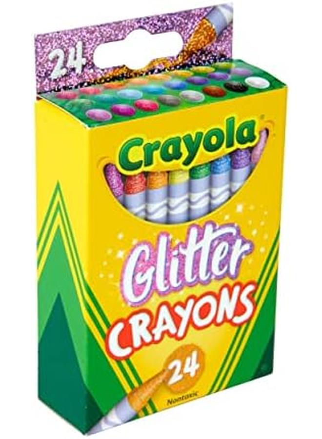 Crayola 24 Ct. Glitter Crayons - Image 3