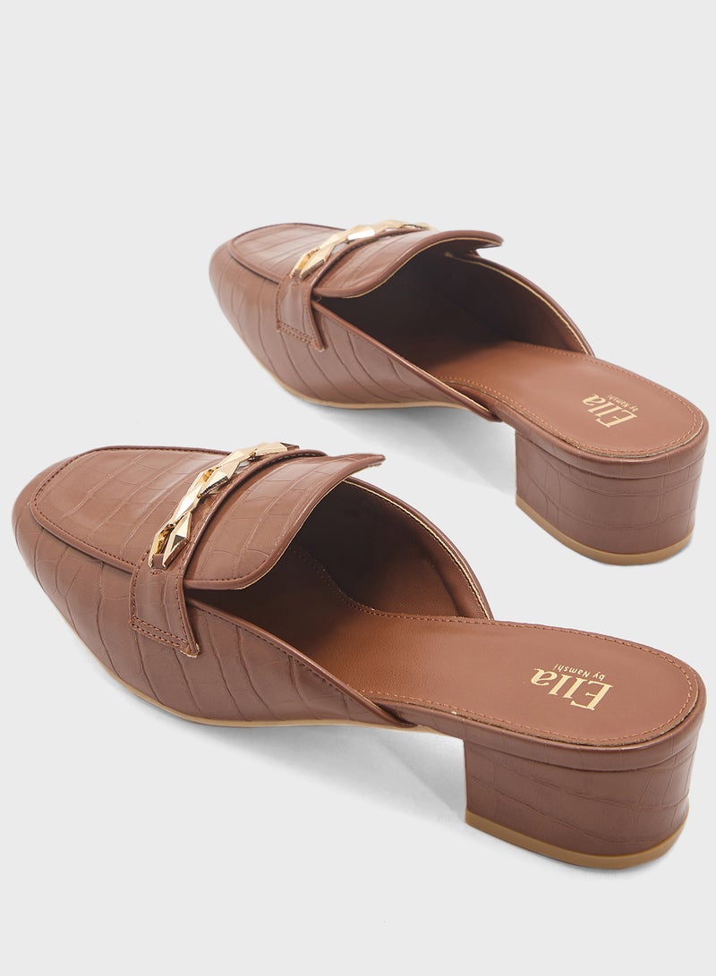ELLA Ladies Slip On Mule  - Image 4