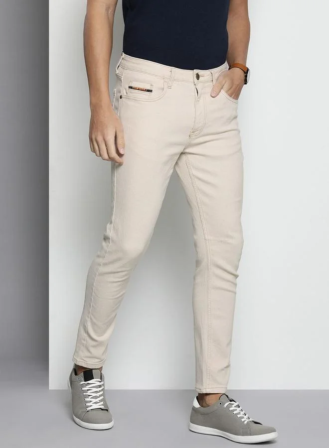 The Indian Garage Co Men Mid Rise Slim Fit Jeans