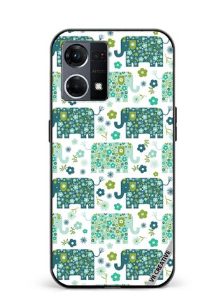 Protective Case Cover For Oppo Reno8 4G Cute Elephant Green Design Multicolour - pzsku/ZAC52655B0EBB774A559DZ/45/_/1685806356/59f00a1d-7926-4251-b2a9-1f2130906b62