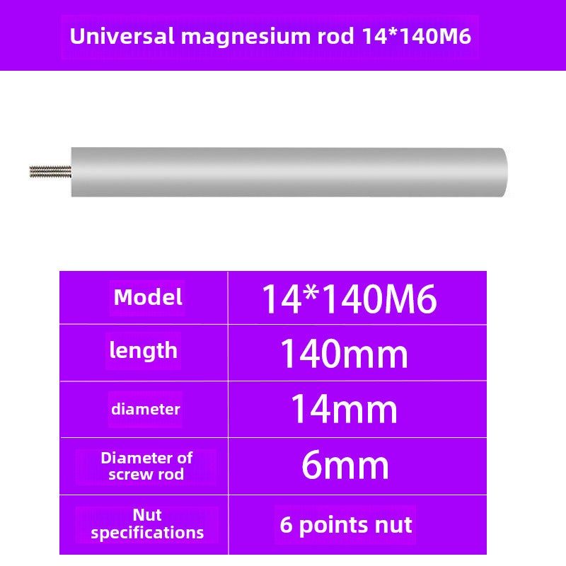 Electric Water Heater Anode Rod for Multiple BrandsMiscellaneous brand machine 14x140-m6 Miscellaneous brand machine 14x140-m6 