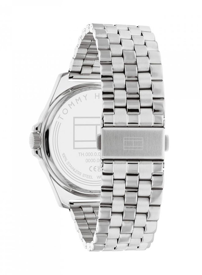 TOMMY HILFIGER ROUND ANALOG MEN'S NAVY CASE WATCH - 1710630 - Image 2