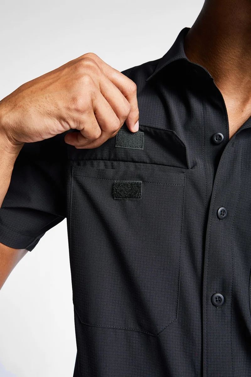 ليسكون Men's Outdoor Short Sleeve Shirt 24Y-1064