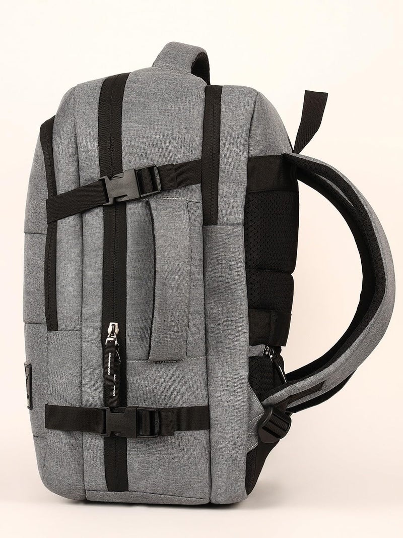 Impulse CommuterElite 40L Unisex Water Resistant Travel Laptop Backpack with USB Charging Port/Office Bag/School Bag/College Bag/Business Bag Fits Up to 16 Inch Laptop (Grey) - Image 2