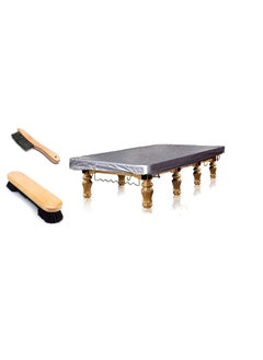JBB JBB Billiard Snooker Table Dust Cover Waterproof Dustproof Cushion Brush 9 Brush  - Image 1