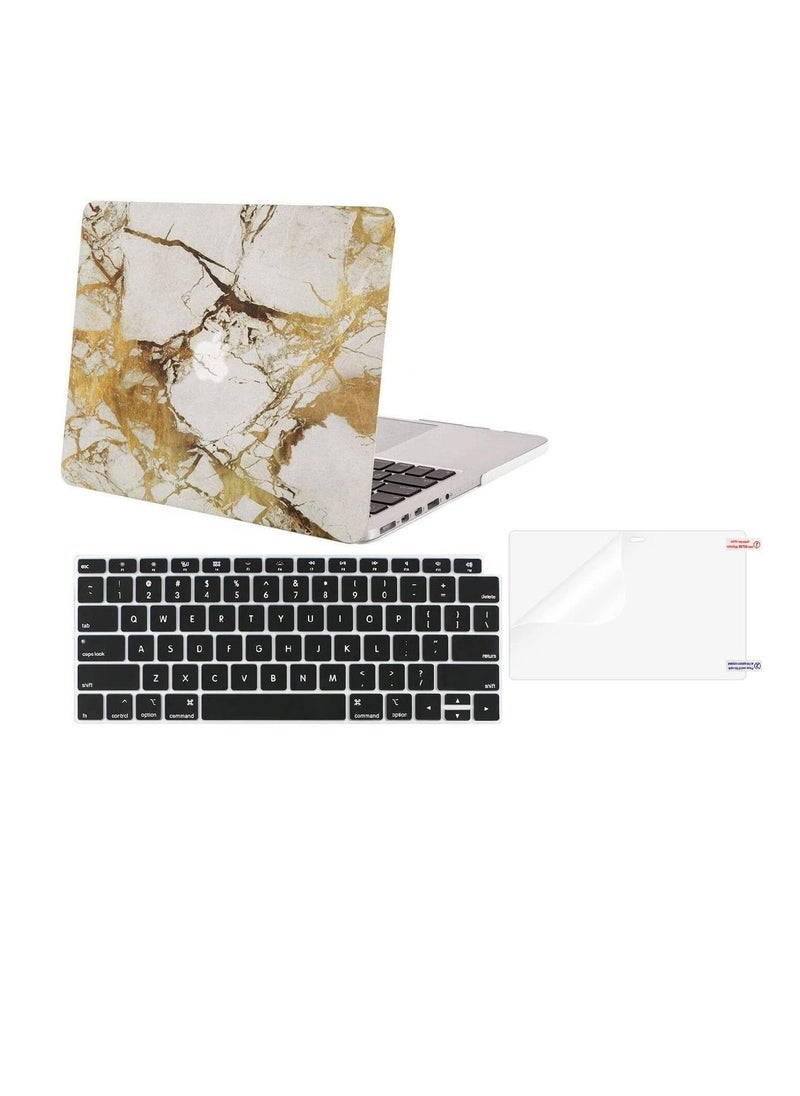 Ntech MacBook Air 13 Inch Case 2021 2020 2019 2018 Release M1 A2337 A2179 A1932, Plastic Laptop Hard Shell Case and Keyboard Cover Skin and Screen Protector Compatible with Apple MacBook Air 13.3 inch  - Image 1