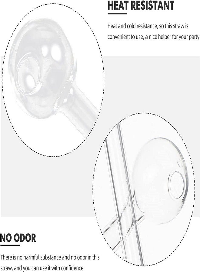 Transparent Glass Heat Resistant Oil Lamp Burner Clear - Image 3