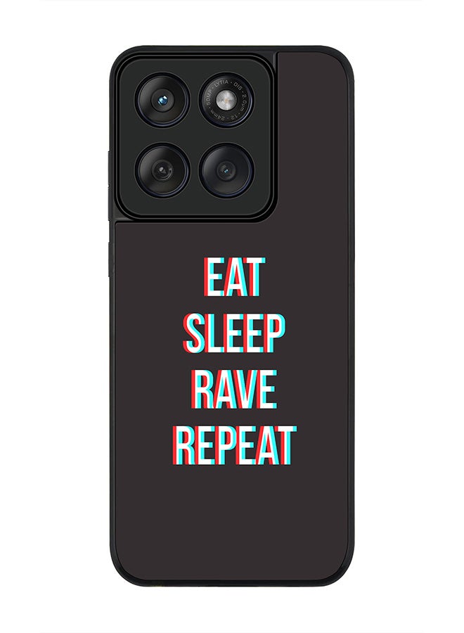Stylizedd For Motorola MOTO Edge 60 Fusion/ Edge 60 Case,Slim fit Camera Protection, Shockproof Thin Phone cover  - Rave Routine - Image 1
