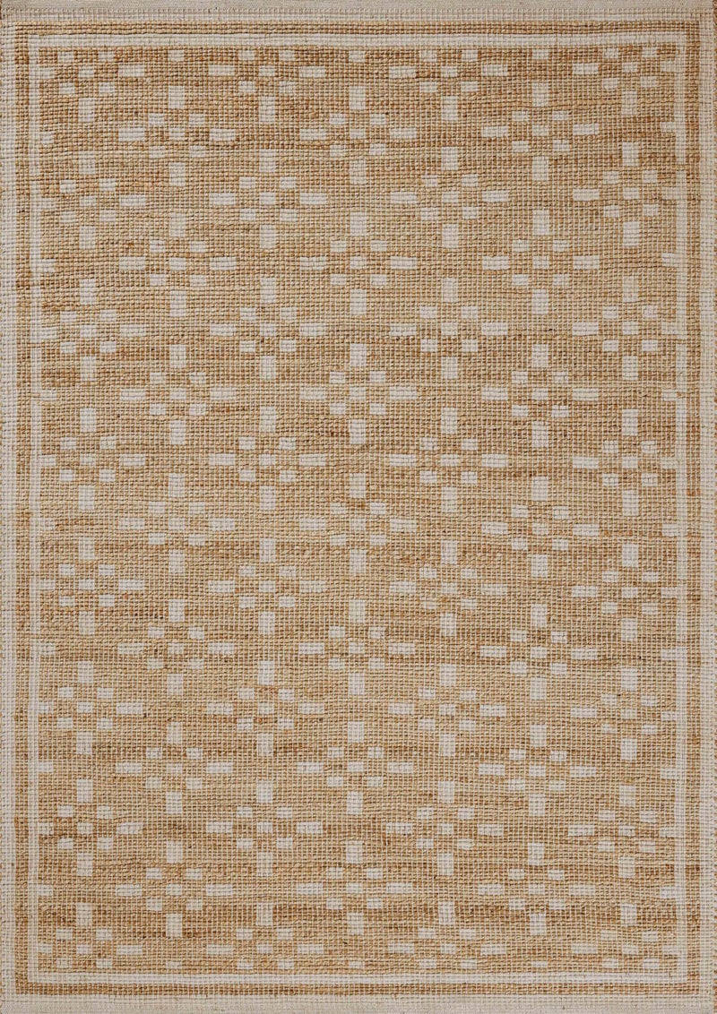 Loloi Chris Loves Julia Judy Collection JUD-07 Natural/Ivory 2'-3" x 3'-9" Accent Rug - Image 1