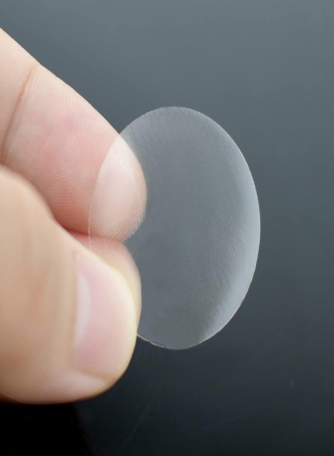 True-Ally Crystal Clear Transparent Round Stickers, Envelope Tab Sealer Package Round Clear Seal Labels Self Adhesive Stickers (5000) - Image 4