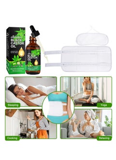 Jamaican Black Castor Oil, Castor Oil Organic 100% Pure Cold Pressed, Organic Castor Oil for Hair Growth, Body Massage Oil, Eyelashes & Eyebrows, Anti-Aging Essential Oil (60 ml)  - Image 4