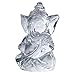 ZenBless Ganesha Hindu Quartz White Gemstone Ganesh Statue Success and Good Luck God Crystal Sculpture for Car - Image 2