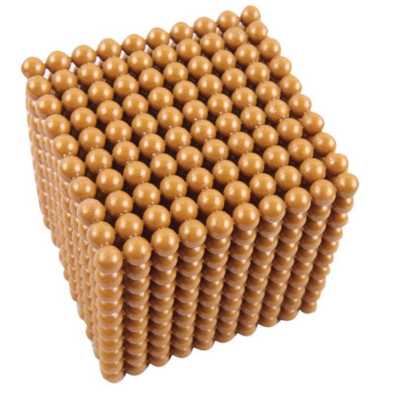 Adena Montessori Golden Math Bead Material - Montessori Number Learning Educational Gifts for Kids - Image 2