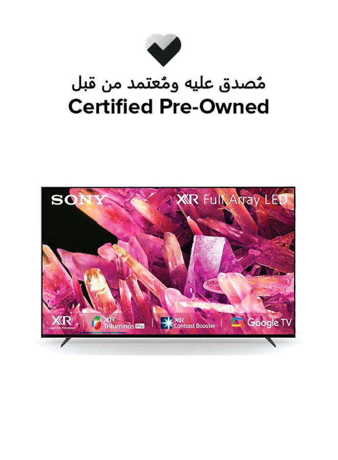 Certified Pre Owned - 55" Android Smart TV - 4K 55X90K Black