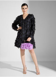 YAS Yasabelone V-Neck Dress  - Image 4