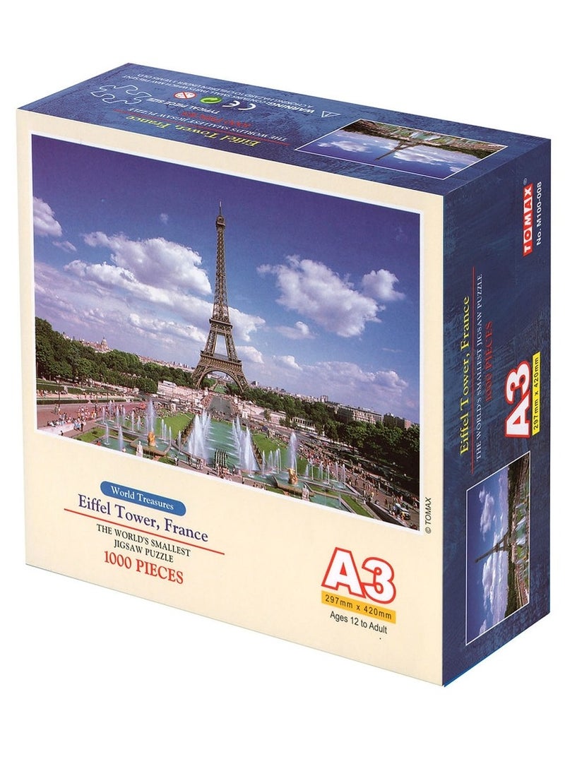 توماكس بازل برج إيفل، فرنسا الصغير 1000 قطعة - M100-008 - Image 1