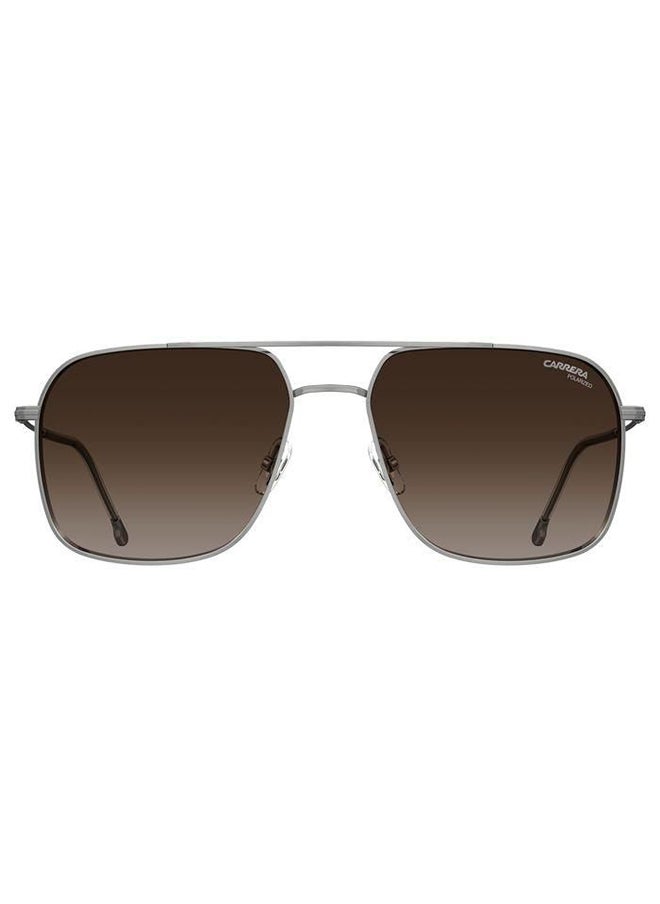 Carrera - نظارة شمسية بايلوت للرجال - 247/S 6LBLA - مقاس العدسة: 58 ملم - Image 1