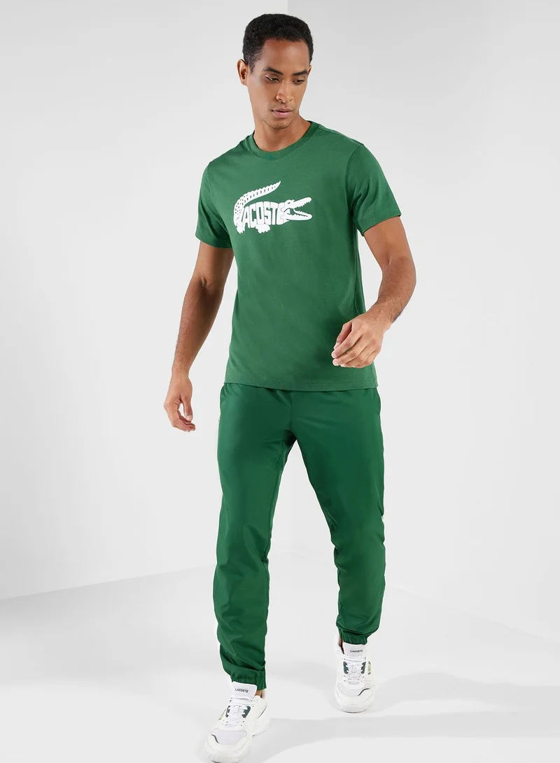 LACOSTE Logo Crew Neck T-Shirt