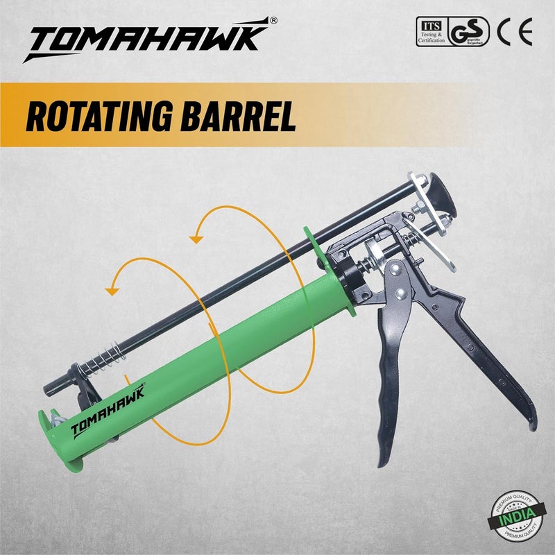 Tomahawk ® TCG 04 Professional Hand Caulking Guns, Heavy Duty Silicone caulking Gun | Sealant Gun (230MM(9"Inch)) - Image 5