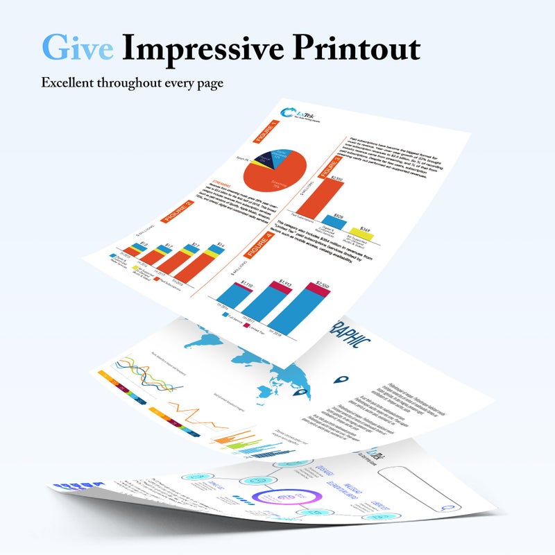 LxTek Compatible Ink Cartridge Replacement for HP 902XL Ink Cartridges Combo Pack, Replacement for HP 902 Ink Cartridges Compatible with Officejet 6978 6968 6962 6958 Printer (4 Pack) - Image 5