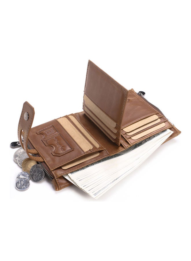 NIBEMINENT Leather Wallet Brown  - Image 3