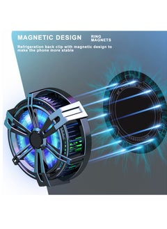KASTWAVE Mobile Phone Cooler for Magsafe, Game Cooler Fan for PUBG, Designed for iPhone 12/13 Series, Live Streaming and Vlog, Semiconductor Heatsink Without Noise for iOS and for Android, for ipad and Tablet  - Image 2