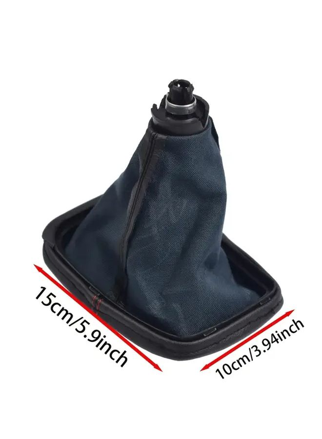 5 Speed Red ABS Gear Shift Knob Gaiter Boot Cover For Manual Transmission Cars - Image 2
