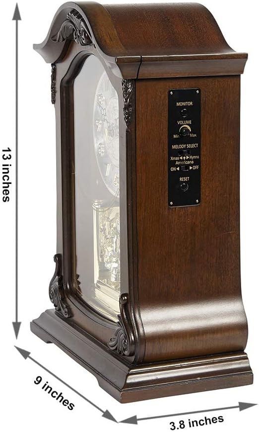 Rhythm Rhythm Clocks Elkhart Musical Motin Mantel Clock  - Image 2