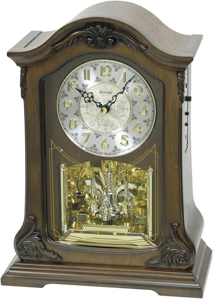 Rhythm Rhythm Clocks Elkhart Musical Motin Mantel Clock  - Image 1
