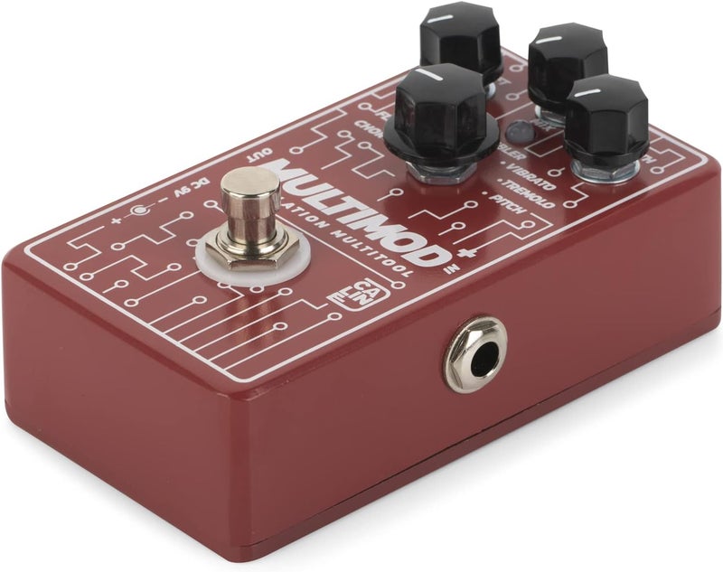 Caline CP-506 Multimod – Modulation Multi Tool Guitar Effect Pedal 7 Modes Chorus Flanger Phaser Doubler Vibrato Tremolo Pitch - Image 4