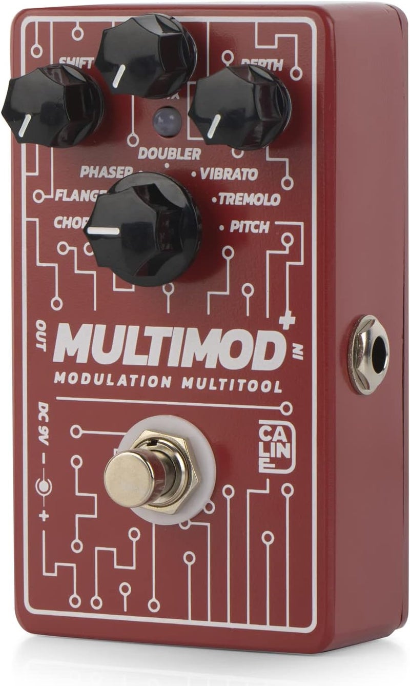 Caline CP-506 Multimod – Modulation Multi Tool Guitar Effect Pedal 7 Modes Chorus Flanger Phaser Doubler Vibrato Tremolo Pitch - Image 2
