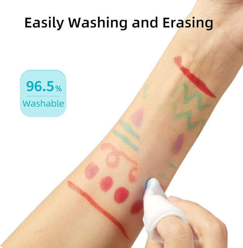 MiDeer Dual Brush Marker Pens Colors, Water-Based Dual Tip Markers for Kids Drawing, Dual Brush with Fine Tip and Chisel Tip Perfect for Kids Adults Coloring - Image 4