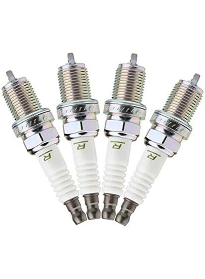 BKR6E 11 2756 شمعات الإشعال 4 قطع متوافقة مع نيسان ألتيما سنترا ميتسوبيشي سوزوكي - Image 1