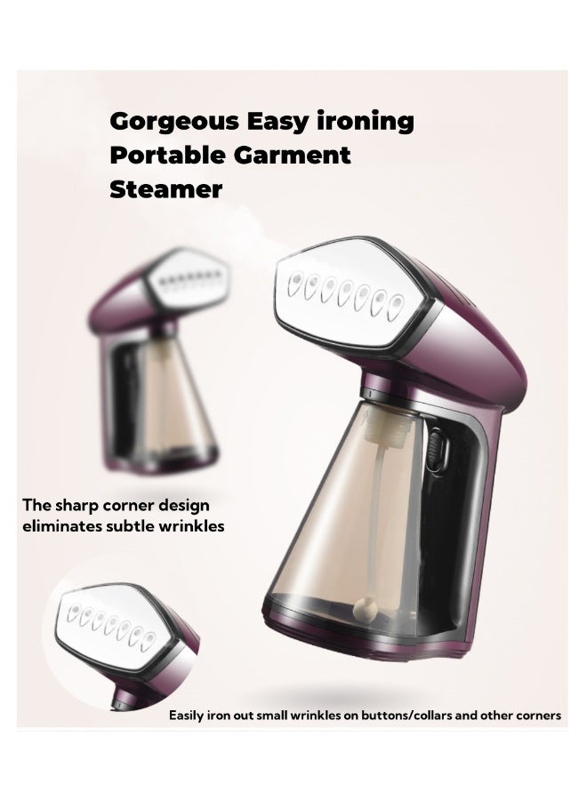 Steam Iron 1640W Handheld Steamer Garment Steamer for Clothes Portable Iron Steam with Strong Penetrating 260ml  - Image 5