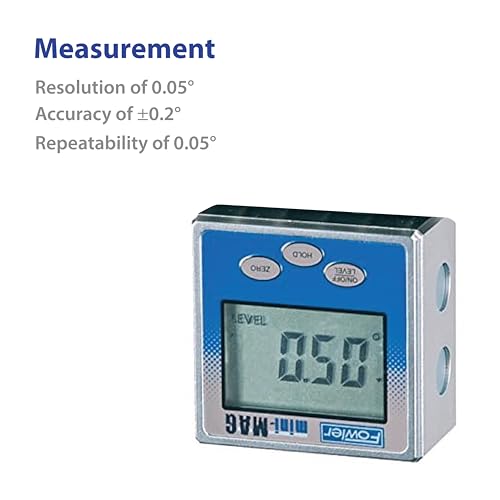 Fowler 54-422-450-1, Mini-Mag The Original Protractor 2.375 x 2.375 x 1.375" - Image 2