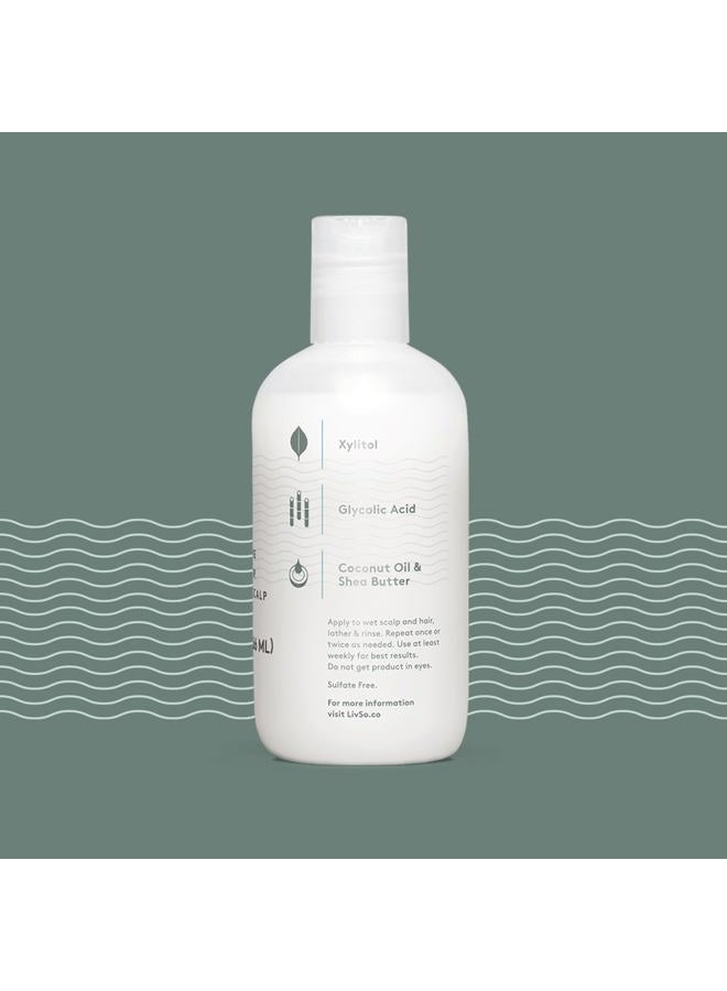 LivSo Moisturizing Scalp Shampoo - Moisturizes Hair & Scalp - Naturally Derived - Fresh Feel Product - A Little Bit of LivSo Goes a Long Way - Image 3