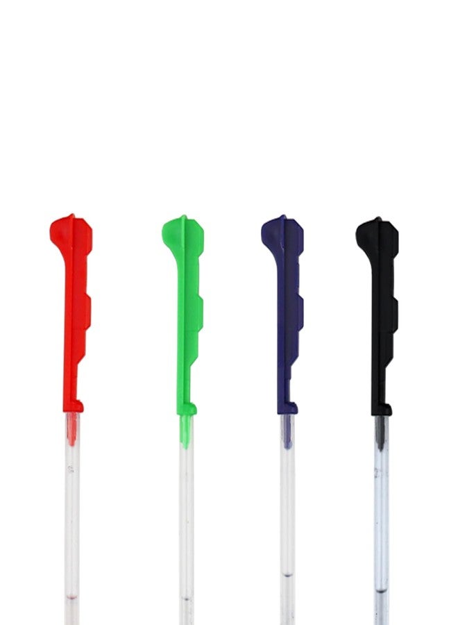 DunBong Ballpoint Pen Refills 0.5 mm Ink Pen Replace Refills 10-Pack Contain Color of Black, Blue, red, Green (10 pcs) - Image 2