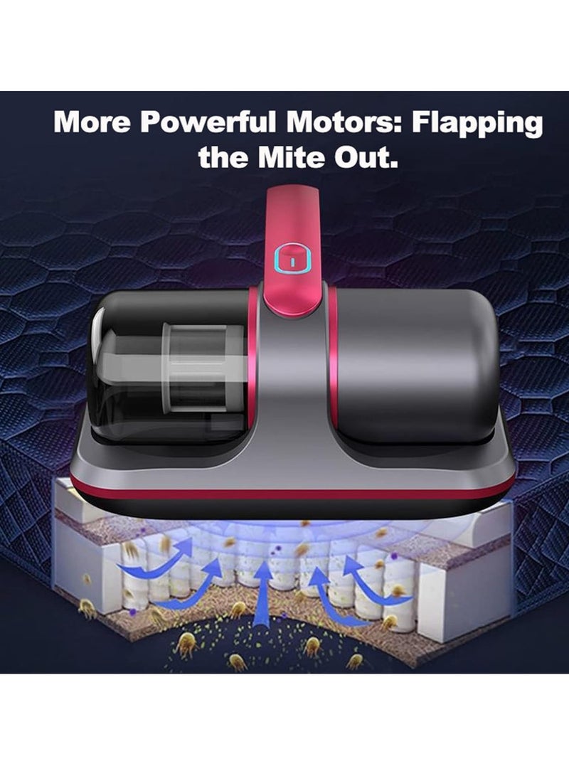 TIGER Handheld Cordless Dust Mites Cleaner – UV Virus-Killing Lamp, Germicidal Lamp, Advanced HEPA Filtration for Mattress, Bed, Sofa, and Carpet Cleaning, Powerful Dust & Allergy Removal - Image 3