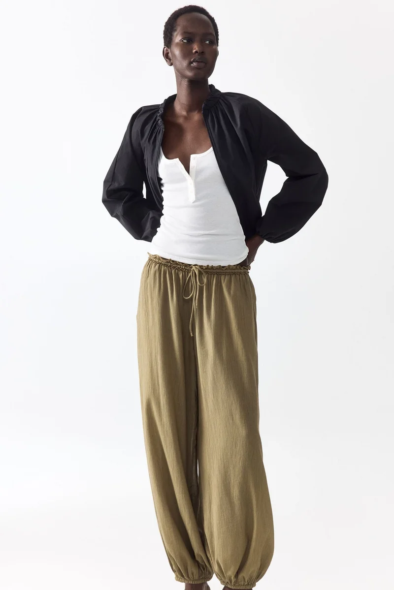 H&M Balloon drawstring trousers