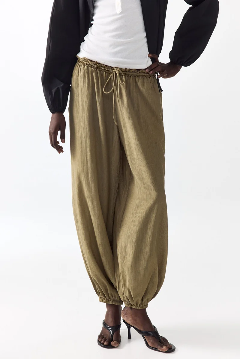 H&M Balloon drawstring trousers