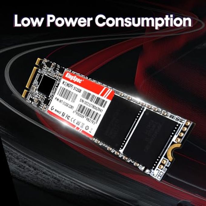 KingSpec Nt Seriese 1Tb M.2 2280 Sata Ssd,Sata3 6Gb/S Internal Solid State Drive, For Ultrabook & Laptop & Desktop - Image 2