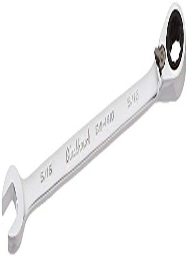 Proto Blackhawk BW-1410 12 Pt Combo Rev Ratcheting Wrench,5/16",Full Polish Finish - Image 4
