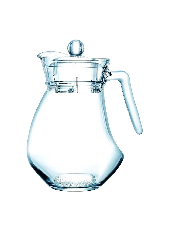 Luminarc Wavy Pitcher Jug With Lid Clear 1.3 L N1627