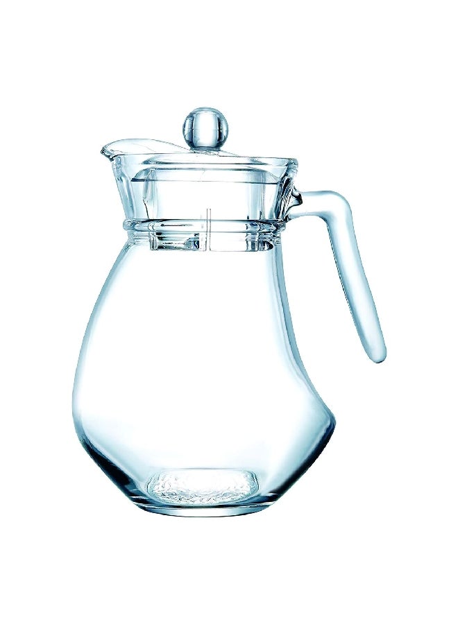 لومينارك إبريق مياه متموج بغطاء شفاف سعة . لتر