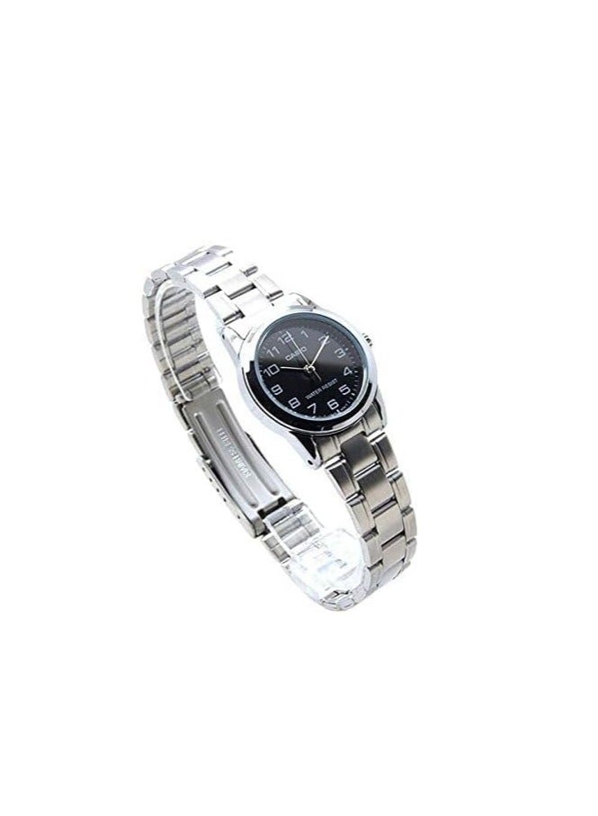 CASIO Women's Enticer Quartz Analog Watch LTP-V001D-1BUDF - 25 mm - Silver - Image 2